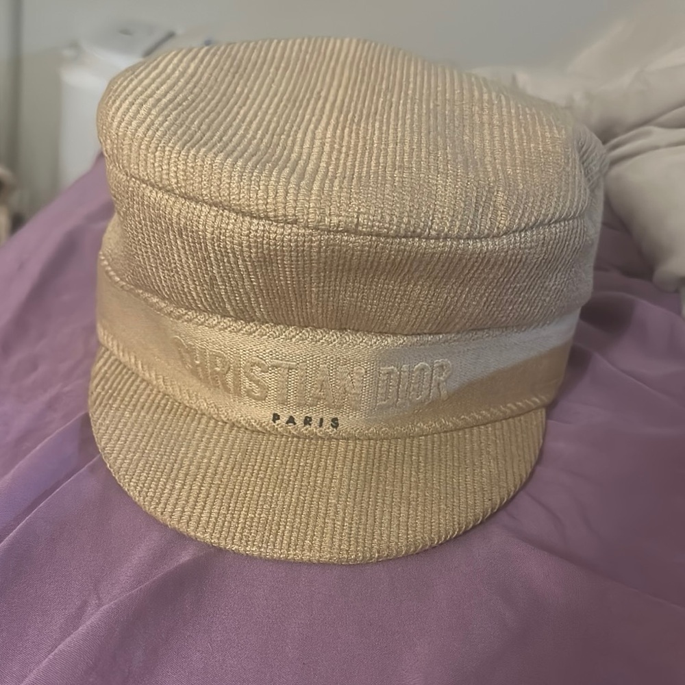 Christian Dior Beige Cap